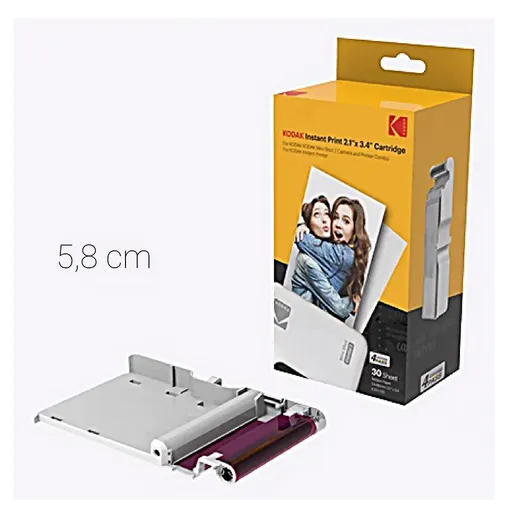 Cartucho para Câmera e Impressora Instantânea Kodak Mini Shot 2 Retro Mini 2…