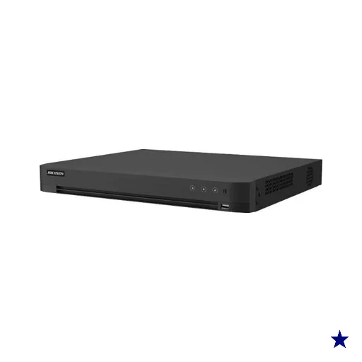 Gravador DVR híbrido analógico 16 canais IP iDS-7216HUHI-M2/XT - Hikvision