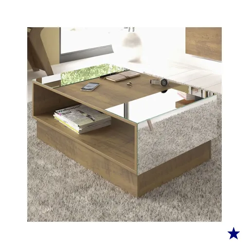 Mesa De Centro Detroit Pinho - Artely