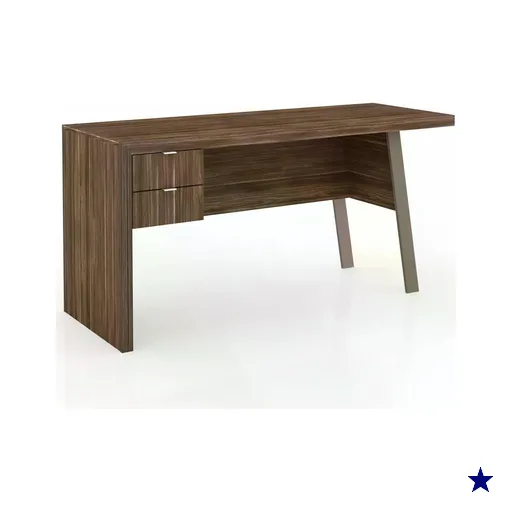 Mesa Para Computador / Escritorio ME4122 Nogal Tecno Mobili