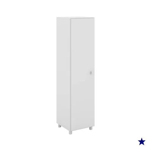 Armário Lavanderia Multiuso com 1 Porta Multimóveis CR30004 Branco