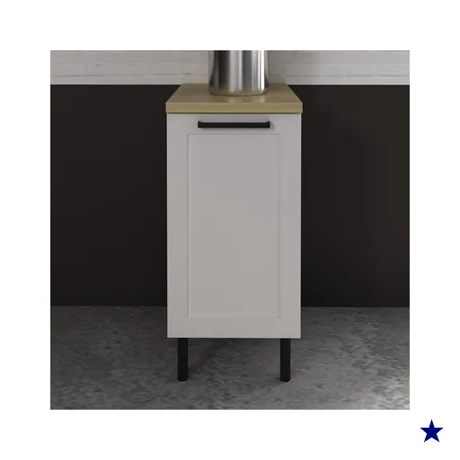 Balcão de Cozinha em MDF com Tampo e 1 Porta 40cm Multimóveis CR20464…