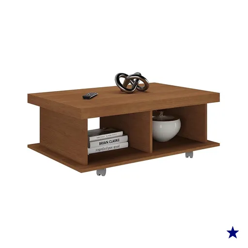 Mesa de Centro Retangular Dunas Cinamomo
