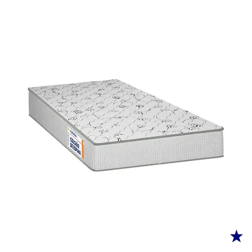 Colchão Solteiro Espuma D20 Pluma Spuma (88x188x14) - Plumatex