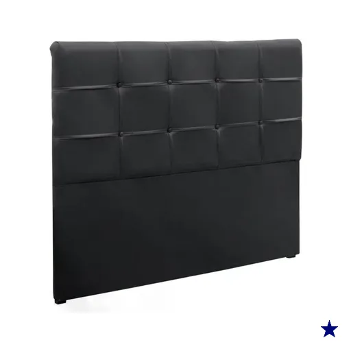 Cabeceira Queen 160cm Daiana Corano Preto ID Milani Store