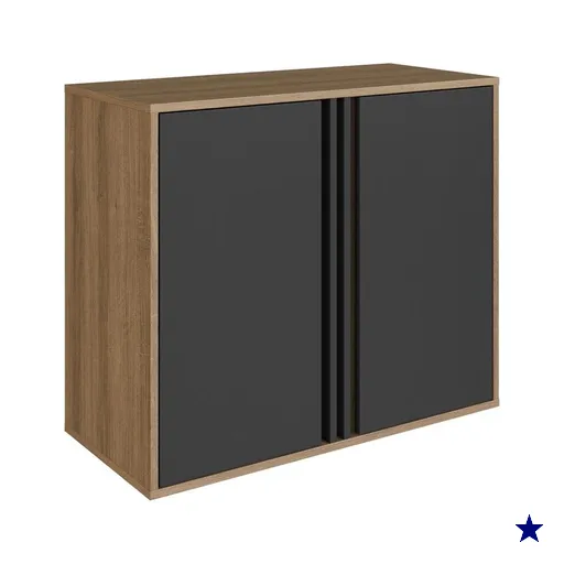 Gabinete de Banheiro 80cm Antônia com 2 Portas sem Cuba