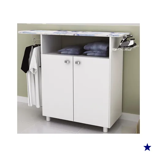 Tabua de Passar Roupa 2 Portas TP3000 Branco Tecno Mobili