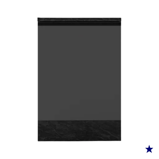 Balcao Com Tampo 58 cm 1 Porta Etna Grafite POLIMAN