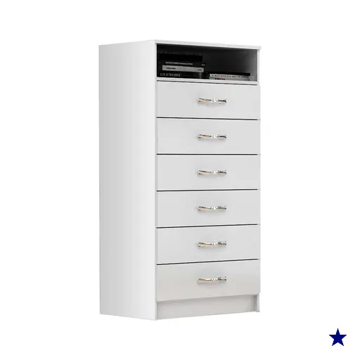 Cômoda Atlas 6 GV Branca