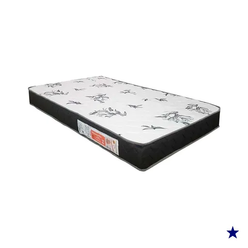 Colchão Solteiro Espuma D33 Line Black (88x188x14) - Orthoflex