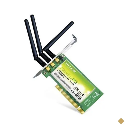 Placa PCI TP-Link Wireless 3 Antenas 300Mbps, TL-WN951N - BOX