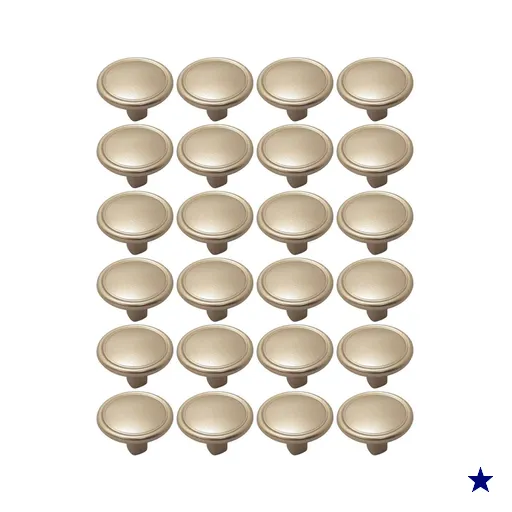 Conjunto 24 Puxadores 1764 Grenade Ponto Dourado Móveis Armários Gavetas…