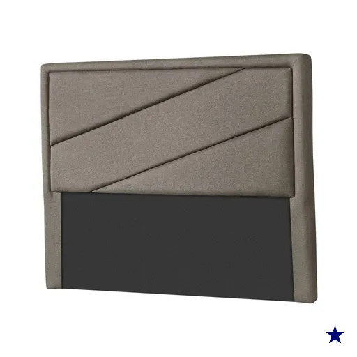 Cabeceira Cama Box Estofada Casal Oxford Suede Bege - Probel