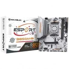 Placa-Mãe Maxsun eSport B850M WiFi ICE B850 AM5 mATX