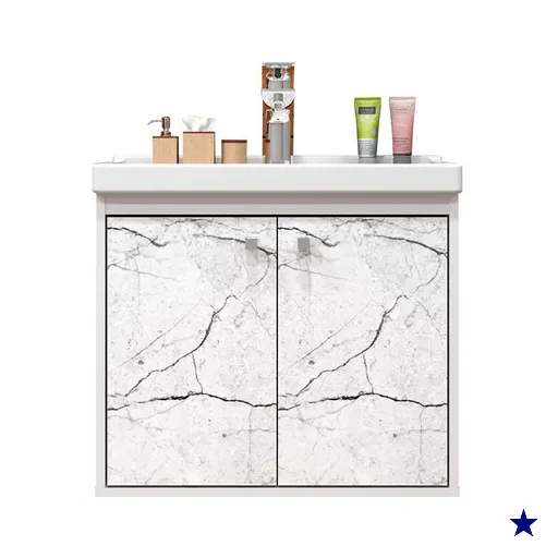 Gabinete para Banheiro Aster 51cm com Cuba Cerocha