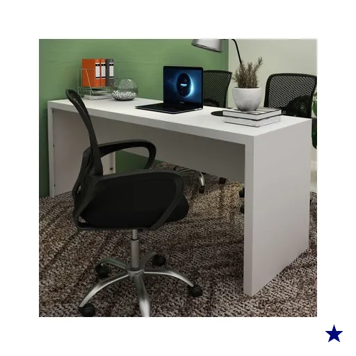 Mesa para Escritório Me4185 Branco - Tecno Mobili