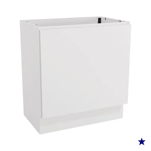 Balcão Para Forno de Embutir Celeste Kappesberg 100% MDF Branco 80cm