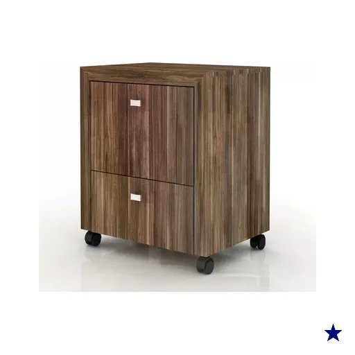 Gaveteiro Para Pasta Suspensa ME4112 Nogal Tecno Mobili