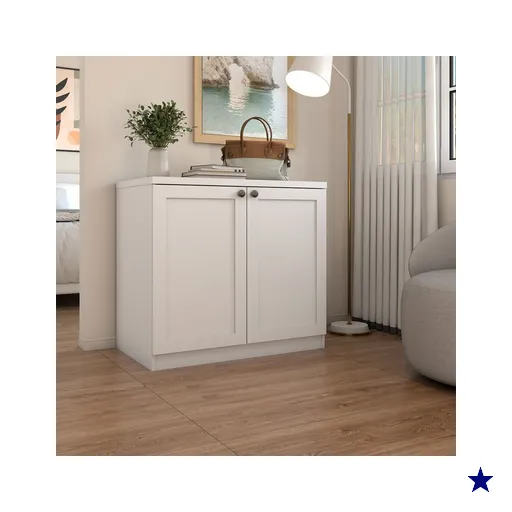 Sapateira Americana 2 Portas Branco - Panorama Móveis