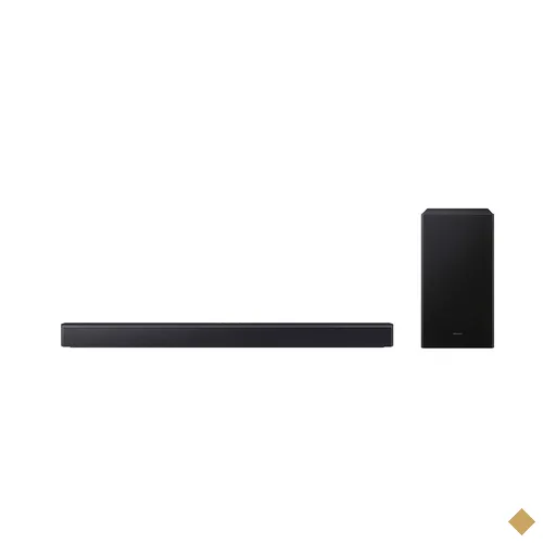 Soundbar Samsung HW-B450F, com 2.1 Canais, 300W, Bluetooth, Subwoofer sem fio e…