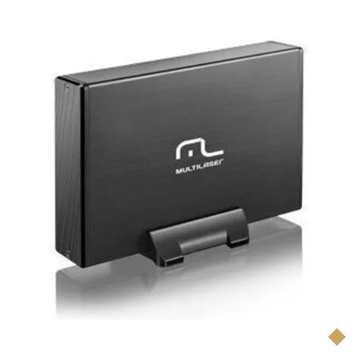 Case Multi para HD 3.5 Com Cooler Preto, GA119