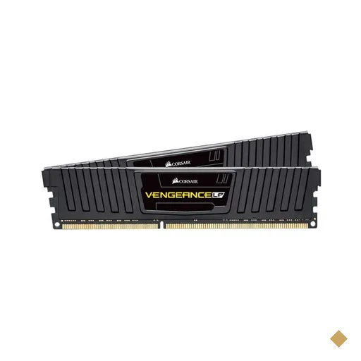 Memoria Corsair Vengeance LP 16GB (2x8) DDR3 1600MHz C10 Preta…