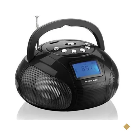Caixa de Som Multi Mini Boom 10w Preta, SP145