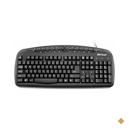 Teclado Multi Super multimídia ABNT USB, TC150 - BOX