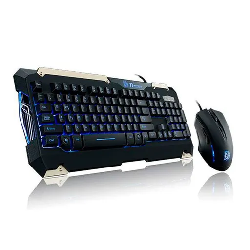 Kit Teclado e Mouse Thermaltake Commander COMBO KB-CMC-PLBLPB-01- BOX