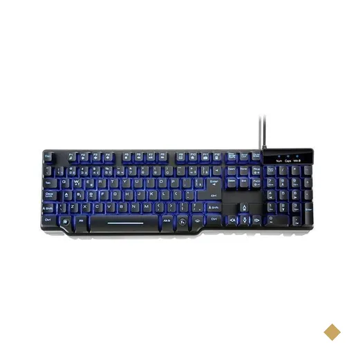 Teclado Multi Warrior Profissional semi-Mecânico, TC196