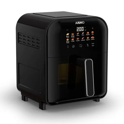 Fritadeira Air Fryer Arno Easy Fry Turbo 6L Preta AFI6