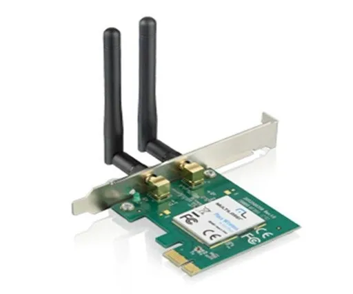Placa de Rede Multi PCI-E Wireless 300 Mbps Com Wps - RE049