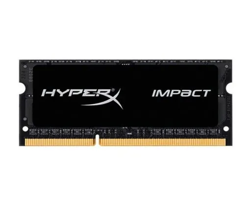 Memoria Para Notebook Kingston HyperX Impact 8GB (1x8) DDR3 1600MHz Preta…