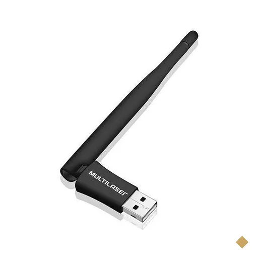 Adaptador Wireless Multi 150 Mbps USB 2.0 Antena 3Dbi 2.4Ghz, RE034