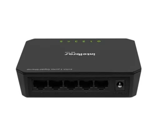 Switch Intelbras Gigabit Ethernet 5 Portas, SG 500