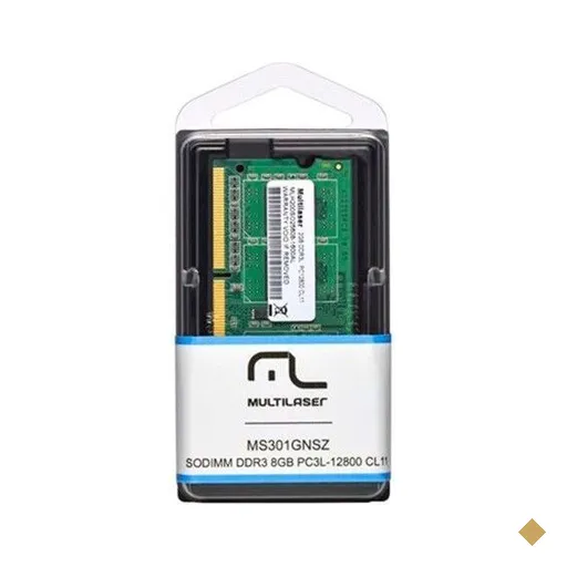 Memoria Notebook Multi 8GB (1x8) DDR3 1600MHz Verde, MM820