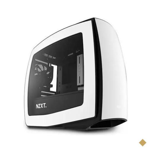 Gabinete NZXT Manta Matte White, CA-MANTW-W1