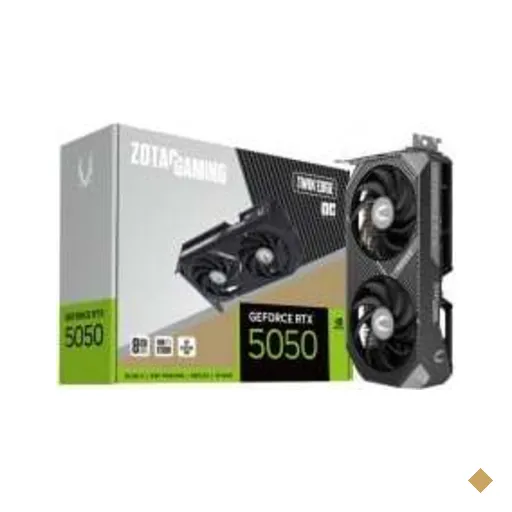 Placa de Vídeo Zotac Gaming NVIDIA GeForce RTX 5050 Twin Edge OC, 8GB, GDDR6…