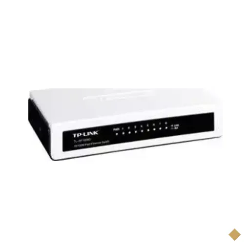 Switch TP-Link 8-Portas 10/100Mbps Fast Ethernet Switch TL-SF1008D