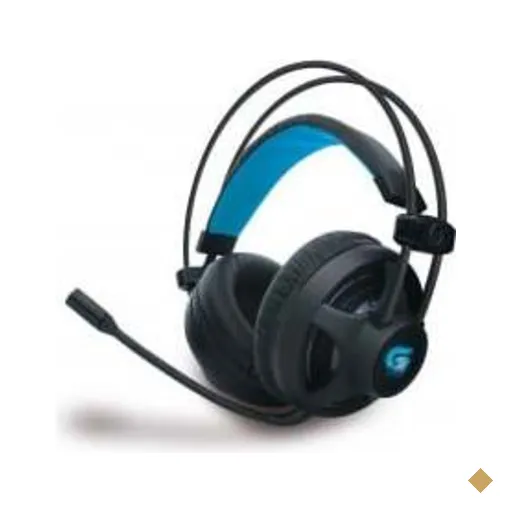 Headset Gamer Fortrek Pro H2 LED Azul Preto
