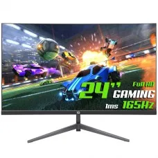 Monitor Gamer Duex, 24 Pol, Curvo, Full HD, 1ms, 165Hz, HDR, VA, FreeSync…