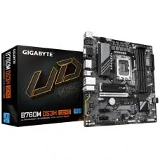 Placa-Mãe Gigabyte B760M DS3H B760 LGA 1700 M-ATX DDR5