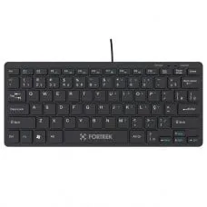 Teclado Fortrek Mini Office K13 USB ABNT2 Preto