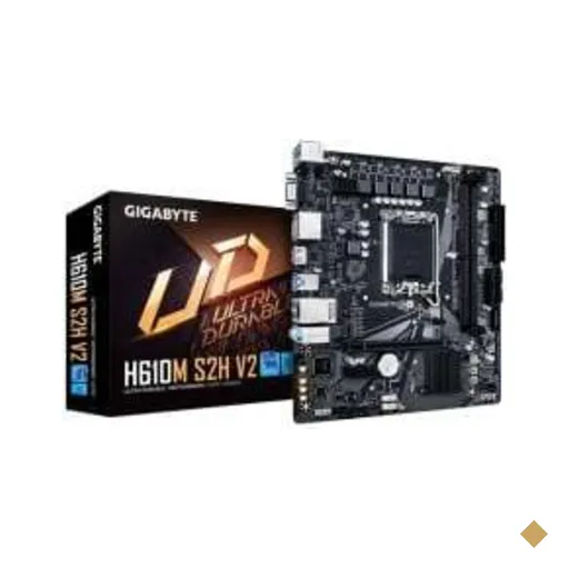 Placa-Mãe Gigabyte H610M S2H V2 H610 LGA 1700 mATX DDR5