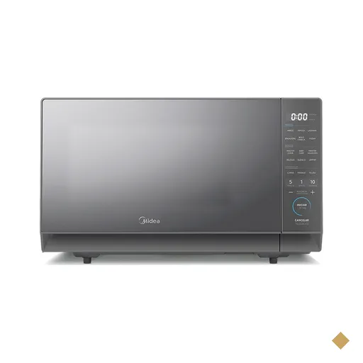 Micro-ondas de Mesa Midea Mastercook com 27 Litros de Capacidade Prata - MHP27S