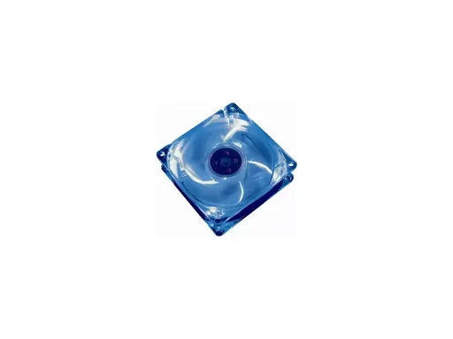 AKASA Fan 80mm Cristal Azul 4-LED
