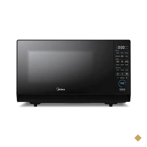 Micro-ondas de Mesa Midea MasterCook com 27 Litros de Capacidade Preto - MHP27P