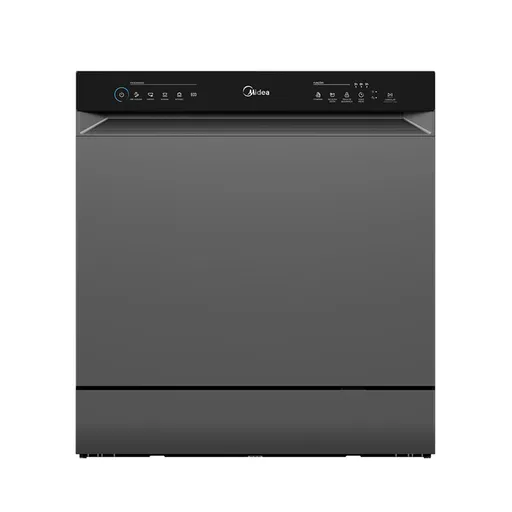 Lava louças Midea Touch Plus Cinza com 08 Serviços e 05 Programas de Lavagem