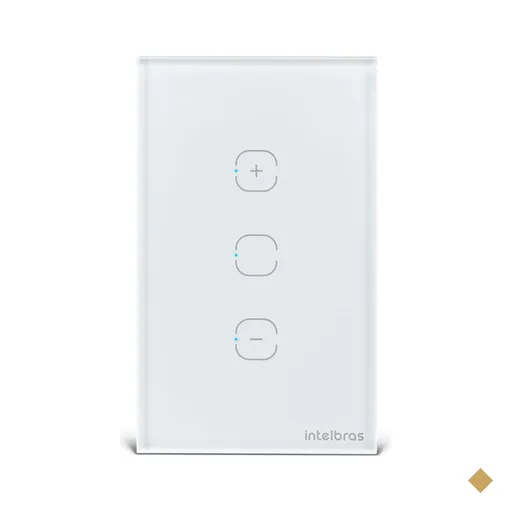 Interruptor Smart Touch Wi-Fi Dimmer Branco - Intelbras - EWS 1101