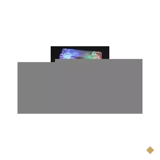 AKASA Case Fan 80mm Rainbow 4-colour LED